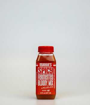 Single-Spicy Fermented Bloody Mix (8 oz.) - MadgesFood