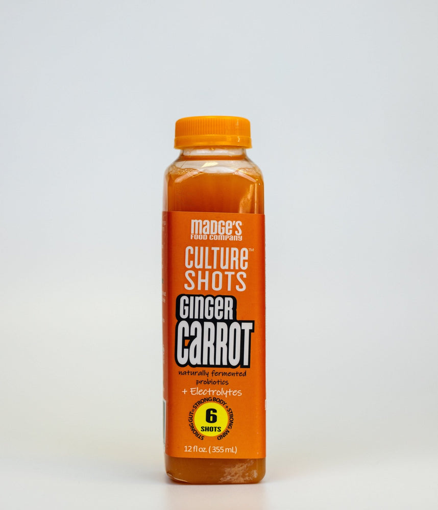 Culture Shots: Ginger Carrot 12oz - MadgesFood