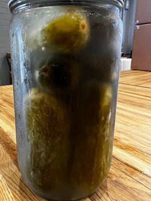 
            
                Load image into Gallery viewer, Bourbon Barrel Pickles-32 oz - MadgesFood
            
        