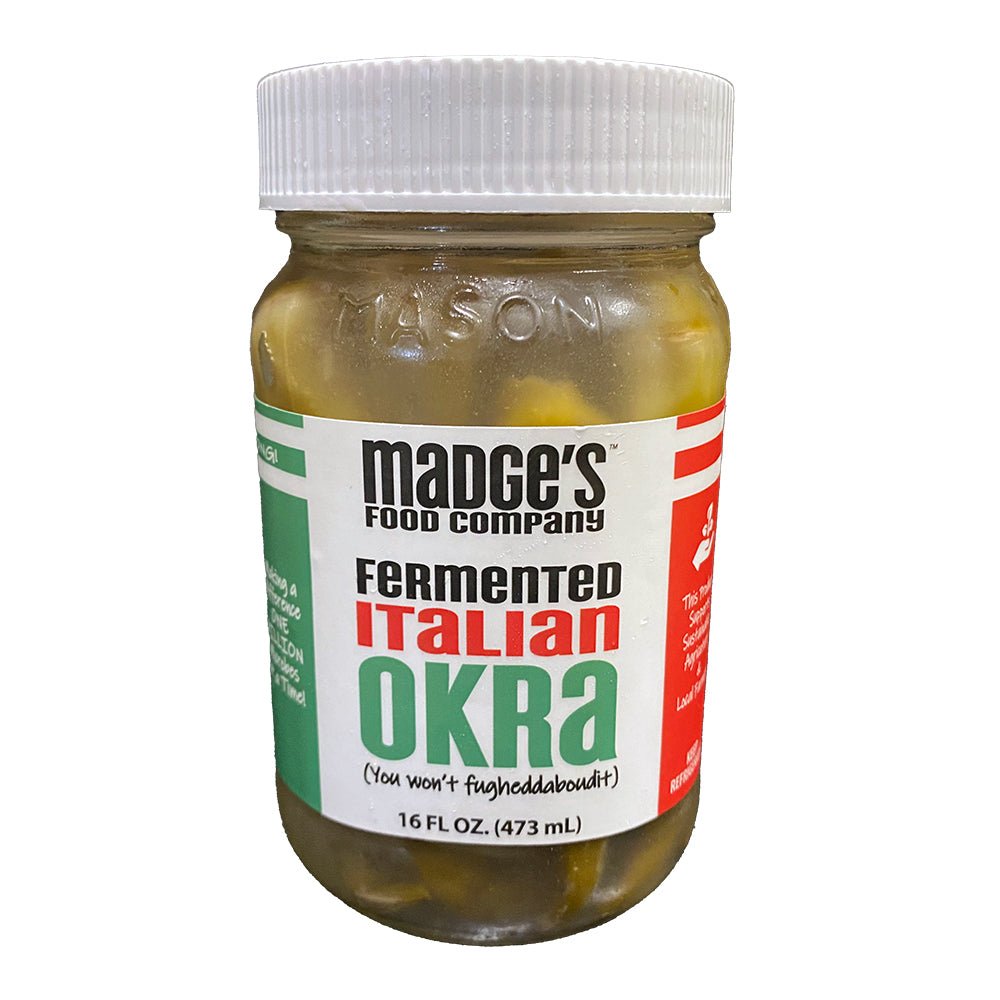 Fermented Italian Okra - MadgesFood